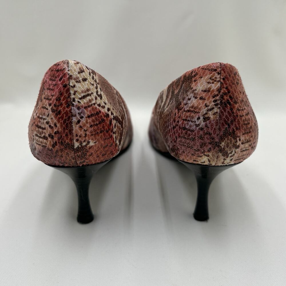 Nine & Company Faux Snake Skin Women's Dress Shoes - 3" Heel - Size 10 M - Picture 6 of 14